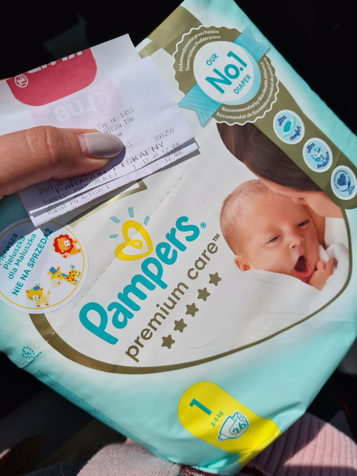 opakowanie pieluszek pampers za 1 grosz rossmann warunki