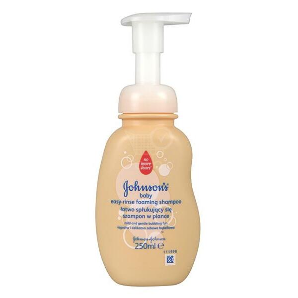 johnsons baby łatwo spłukujący się szampon w piance 250 ml