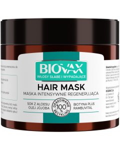 biovax szampon włosy słabe