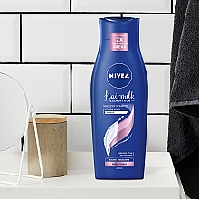 nivea hair milk szampon