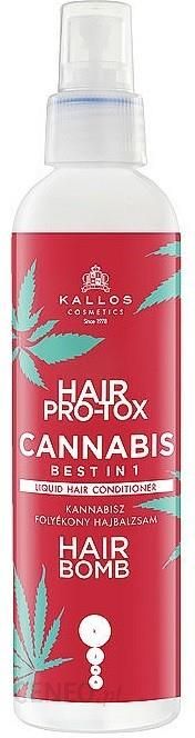 kallos hair pro-tox odżywka do włosów bez spłukiwania 250 ml