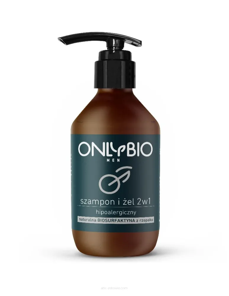 regeneracja szampon i żel 2w1 dla mężczyzn onlybio 200ml