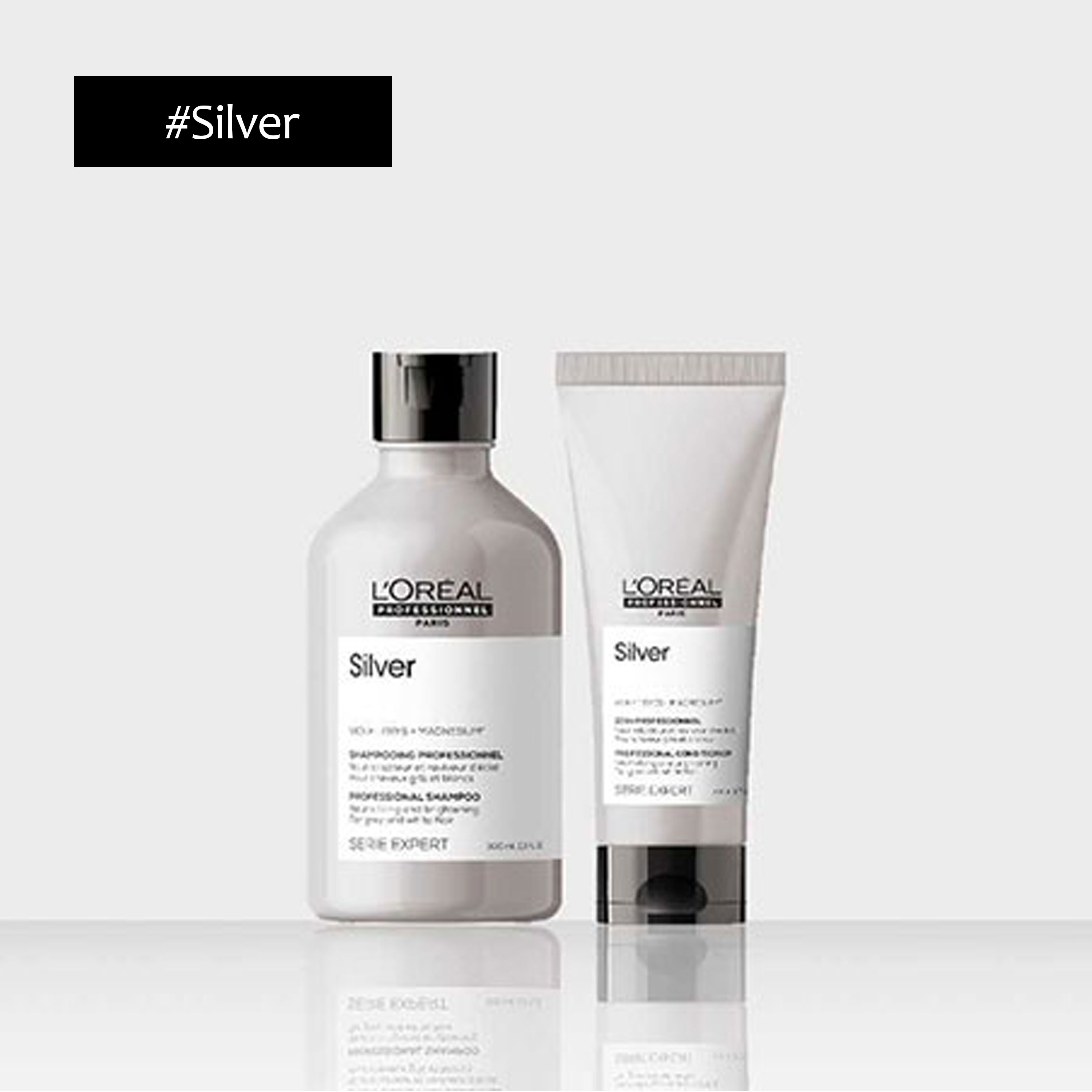 loreal silver szampon efekty