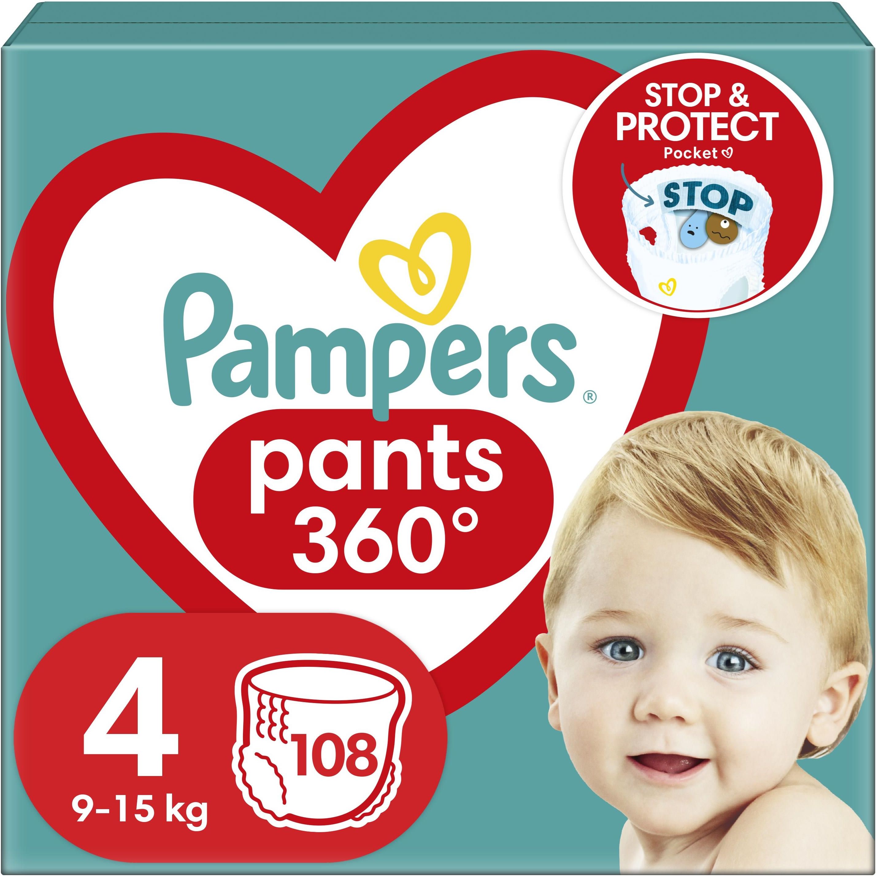 pieluchy pampers 4 pants