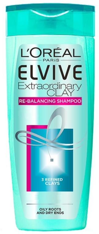 loreal paris elvive extraordinary clay rebalancing szampon i odżywka