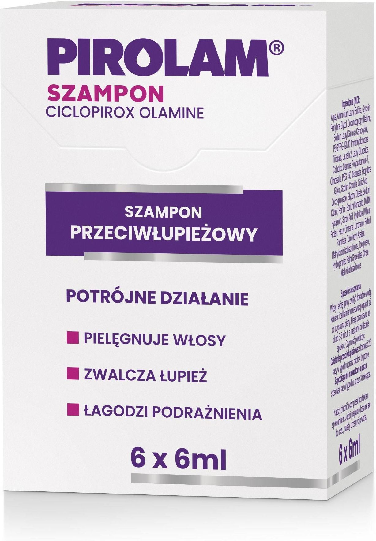 nasivin saszetki szampon przeciwłupieżowy