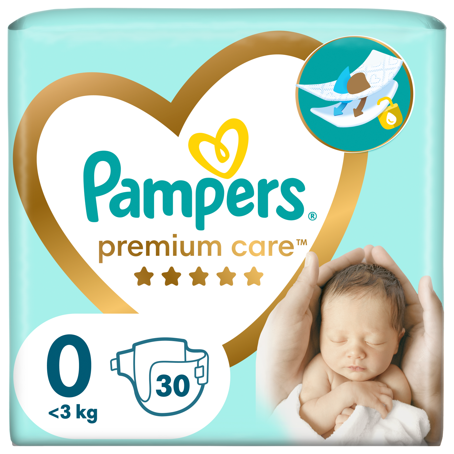 pampers premium care wczesniak