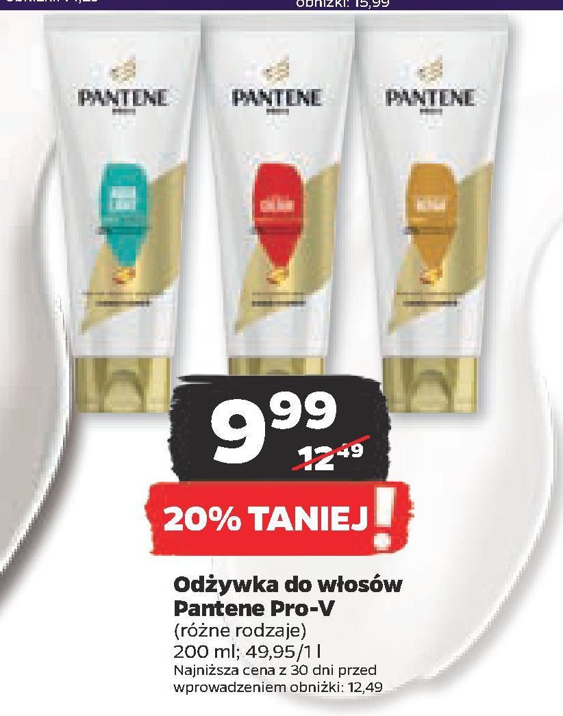 pantene lively colour odżywka do włosów 3 minuty