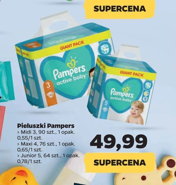 pampers pieluchy netto 69zł