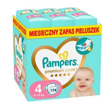 miesieczny zapas pieluszek pampers