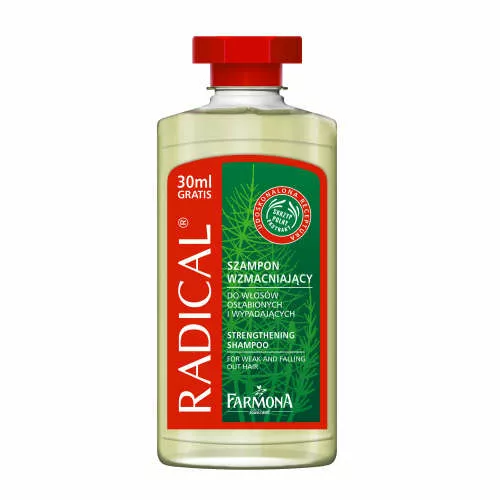 radical wzmacniający szampon do włosów osłabionych i wypadających