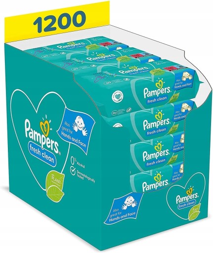 chusteczki nawilżane pampers fresh clean