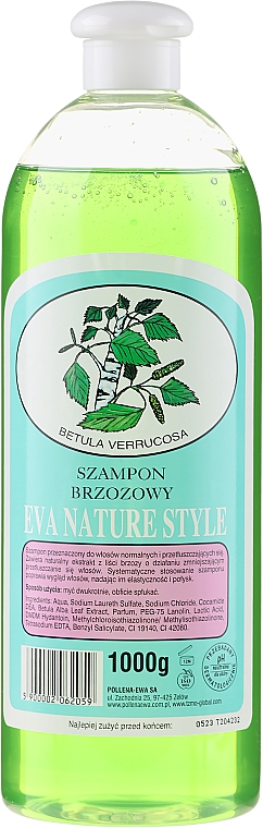 eva natura natura style szampon z czarną rzepą