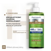 pharmaceris h sebopurin szampon normalizujący do skóry łojotokowej 250ml