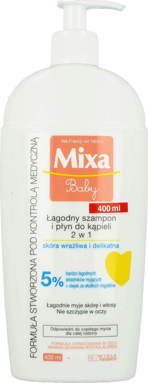 mixa baby szampon rossmann