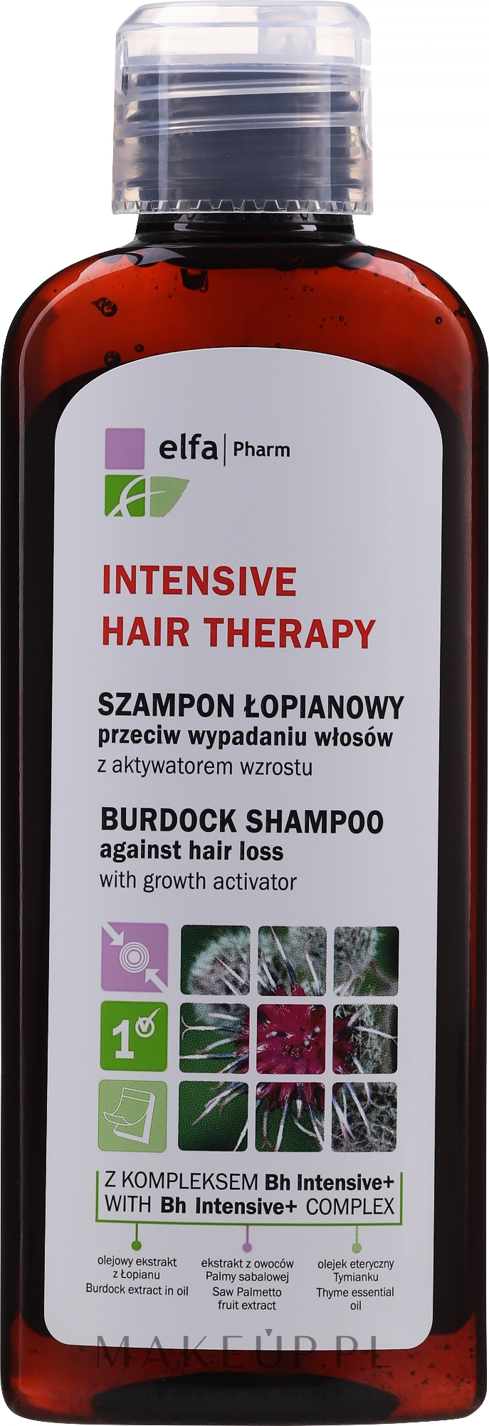 intensive hair therapy szampon łopianowy do włosów przeciw wypadaniu