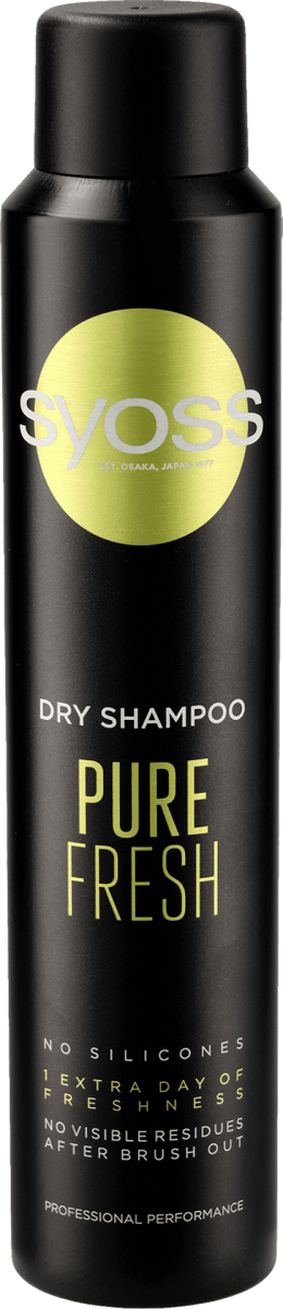 suchy szampon syoss pure fresh