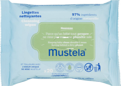 mustela chusteczki nawilżane