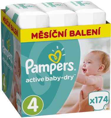 pampers active baby 4 174