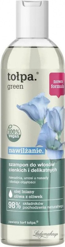 nawilżający szampon do włosów naturalny