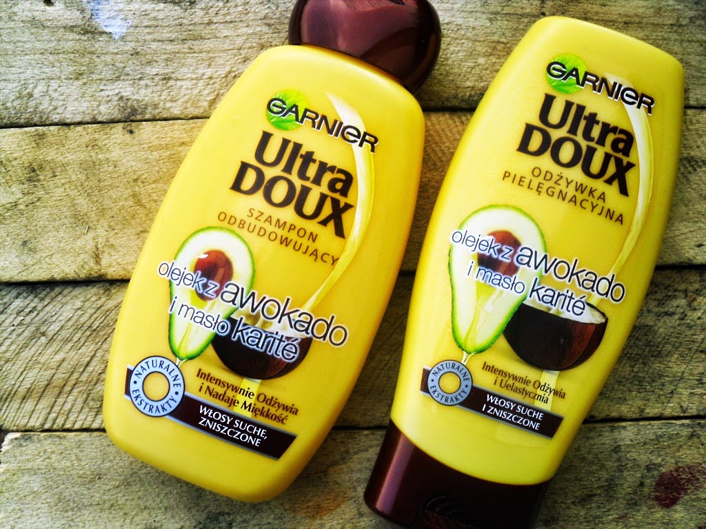 garnier ultra doux awokado i masło karite szampon