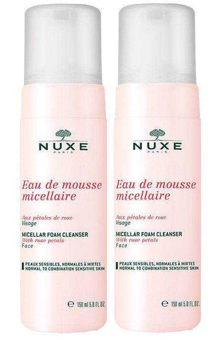 nuxe płatki róży pianka micelarna do oczyszczania twarzy 150 ml