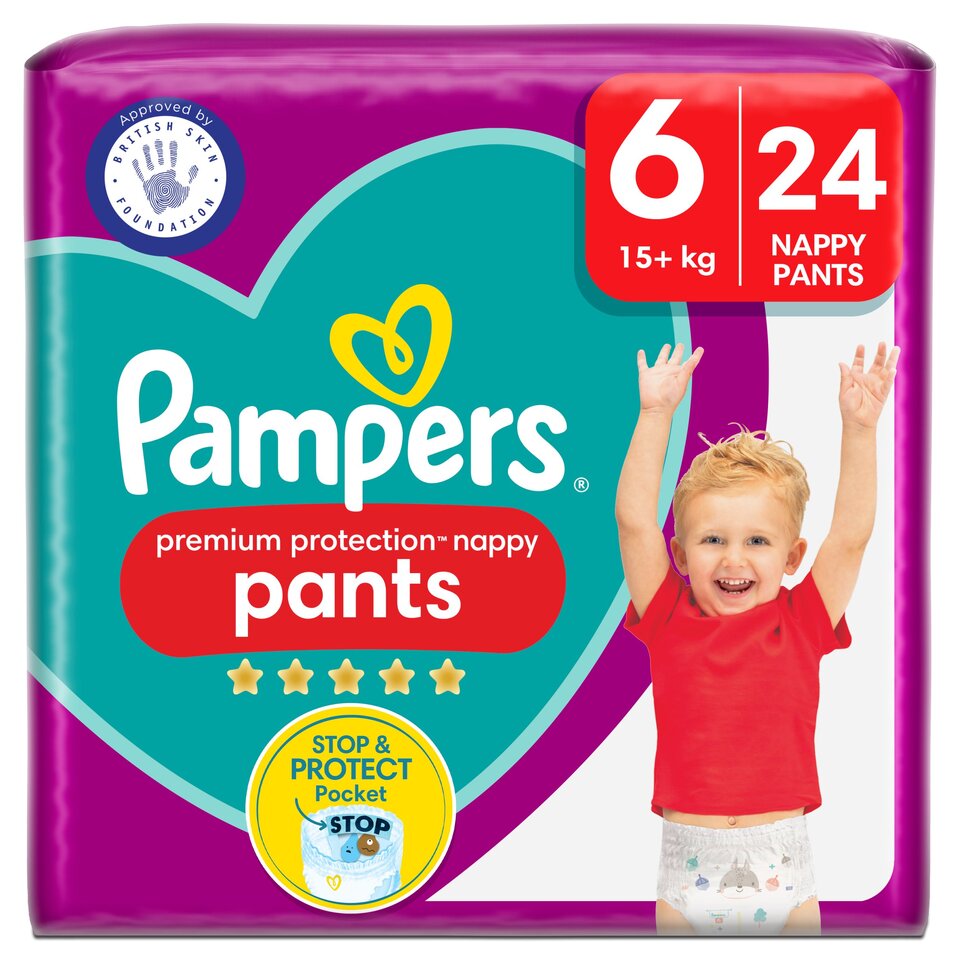 tesco pampers pants 96