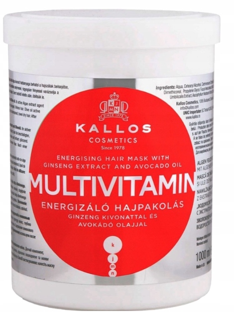 odżywka do włosów kallos multiwitamin