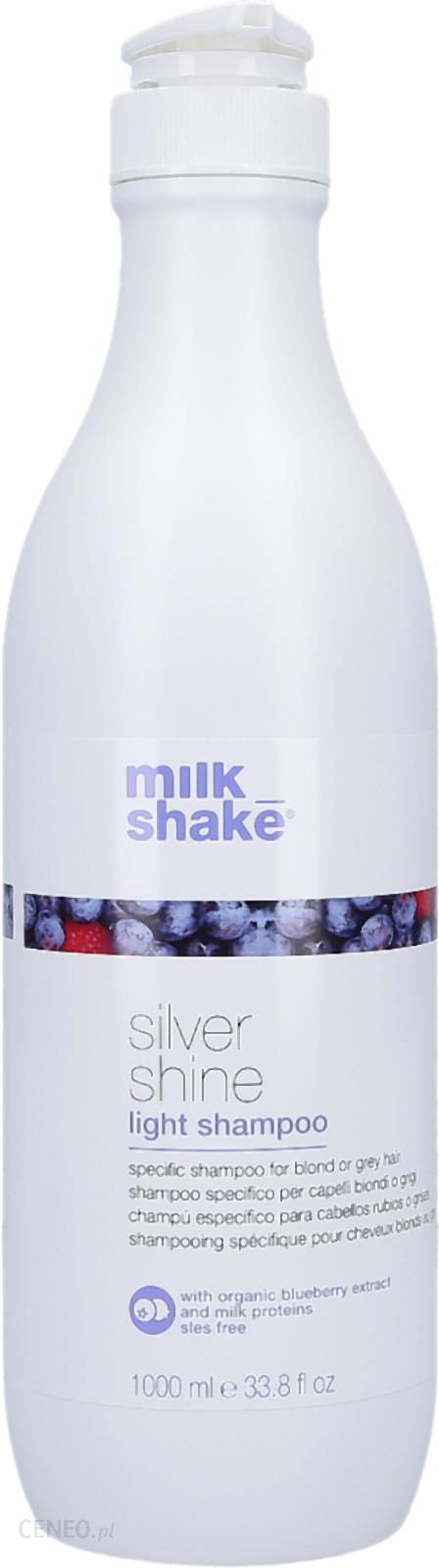 milk shake silver shine szampon opinie