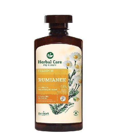 farmona herbal care szampony ziołowe szampon rumiankow wizaż