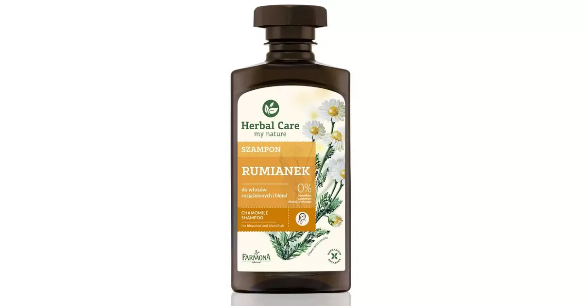 farmona herbal szampon do włosów blond rumianek