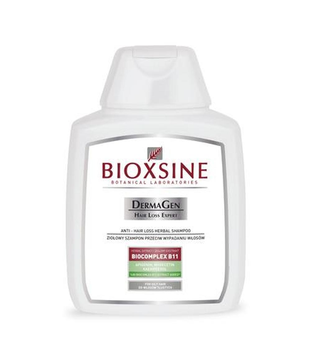 bioxsine ziołowy szampon przeciw wypadaniu włosów do włosów tłustych 300ml