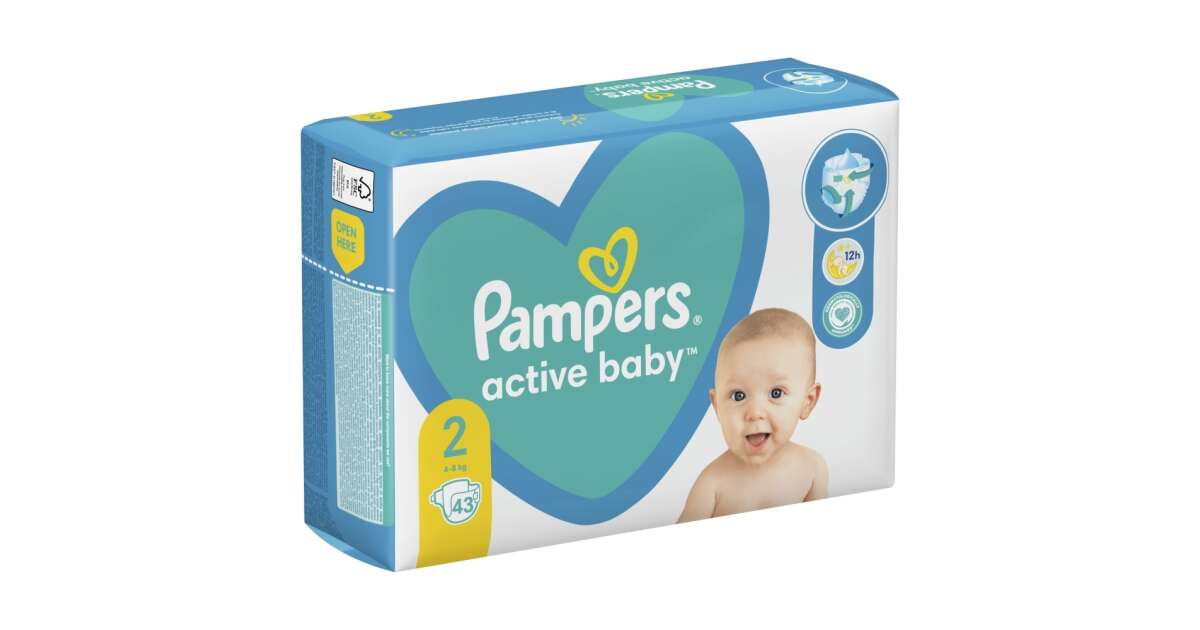 pampers active new baby 2 mini
