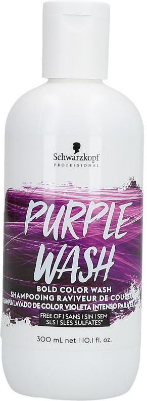 schwarzkopf bold color wash szampon koloryzujący fioletowy opinnia