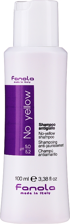 fioletowy szampon do włosów fanola