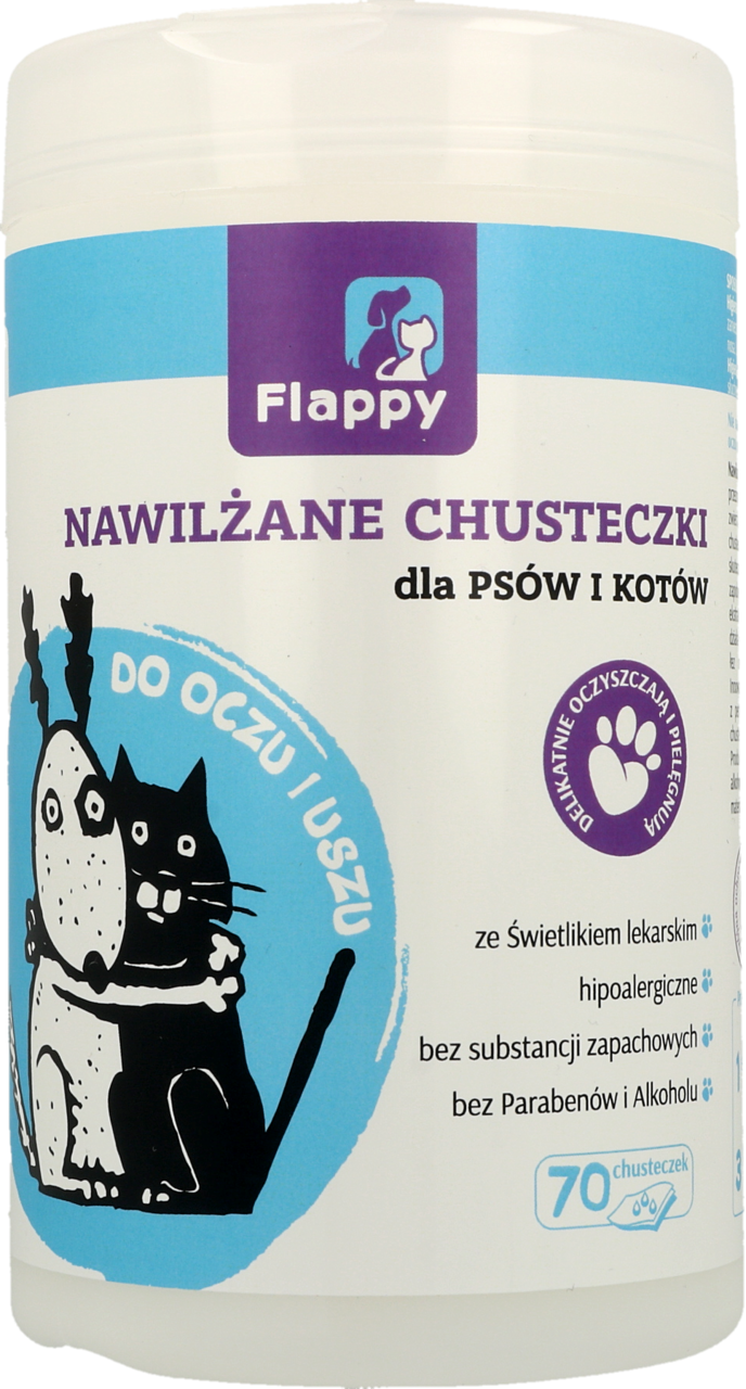 flappy nawilżane chusteczki dla psów i kotów opinie