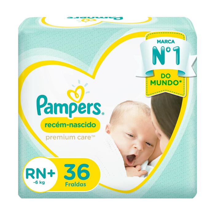 fralda pampers premium care