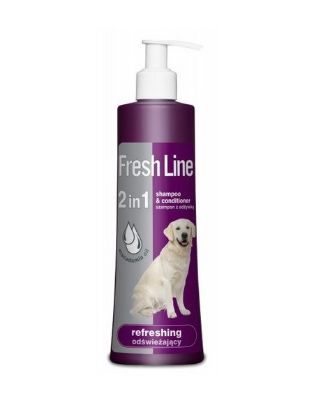 fresh line 2w1 szampon z odżywką odświeżający 1000ml