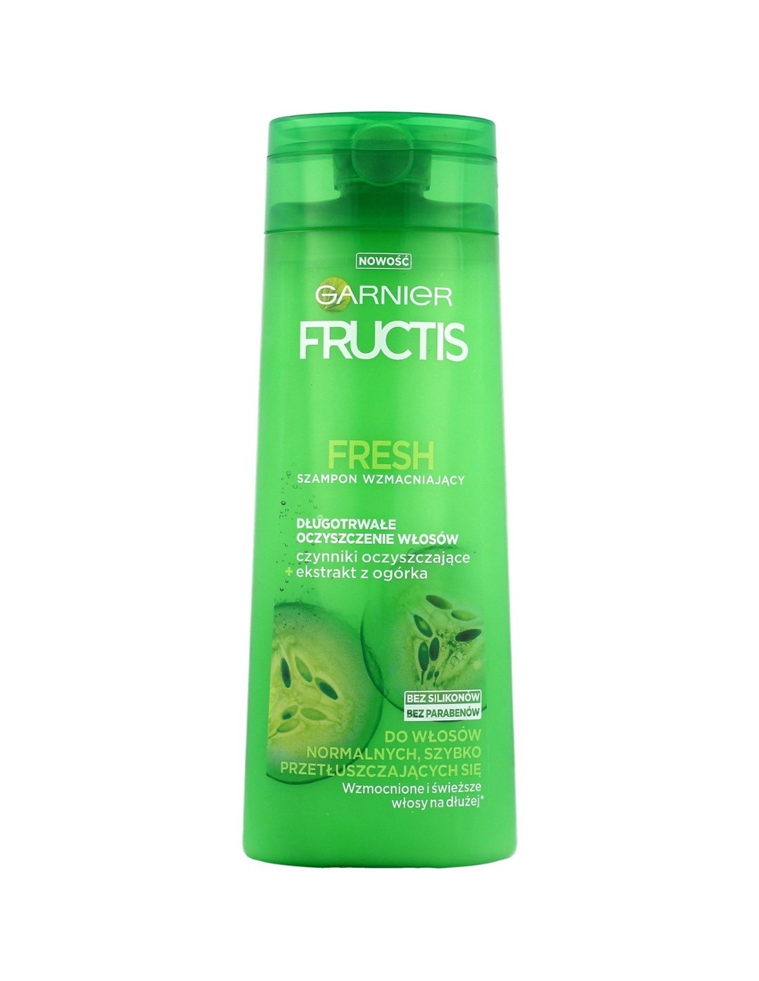 garnier fructis bez silikonow szampon