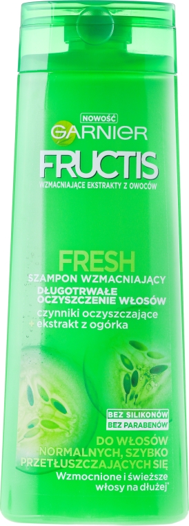 garnier fructis szampon do włosów przetłuszczających się