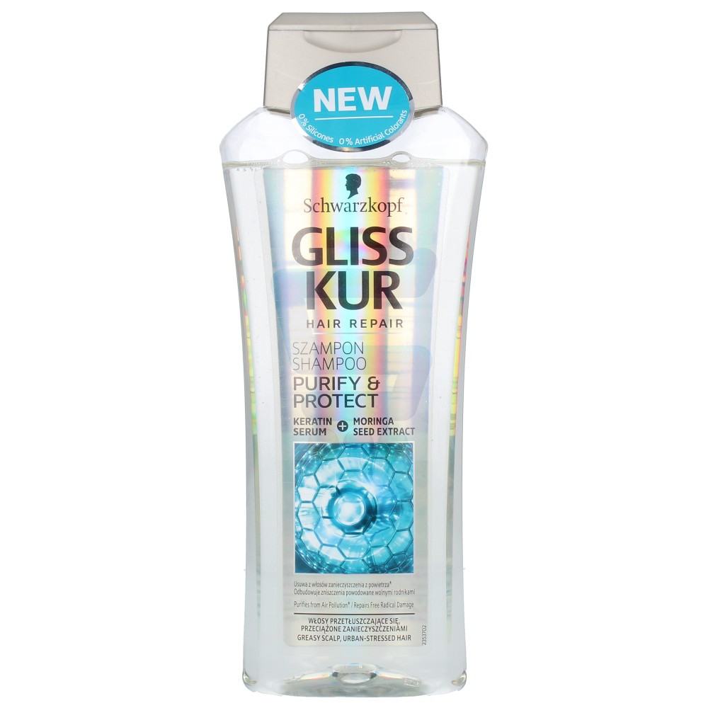 gliss kur purify & protect szampon opinie