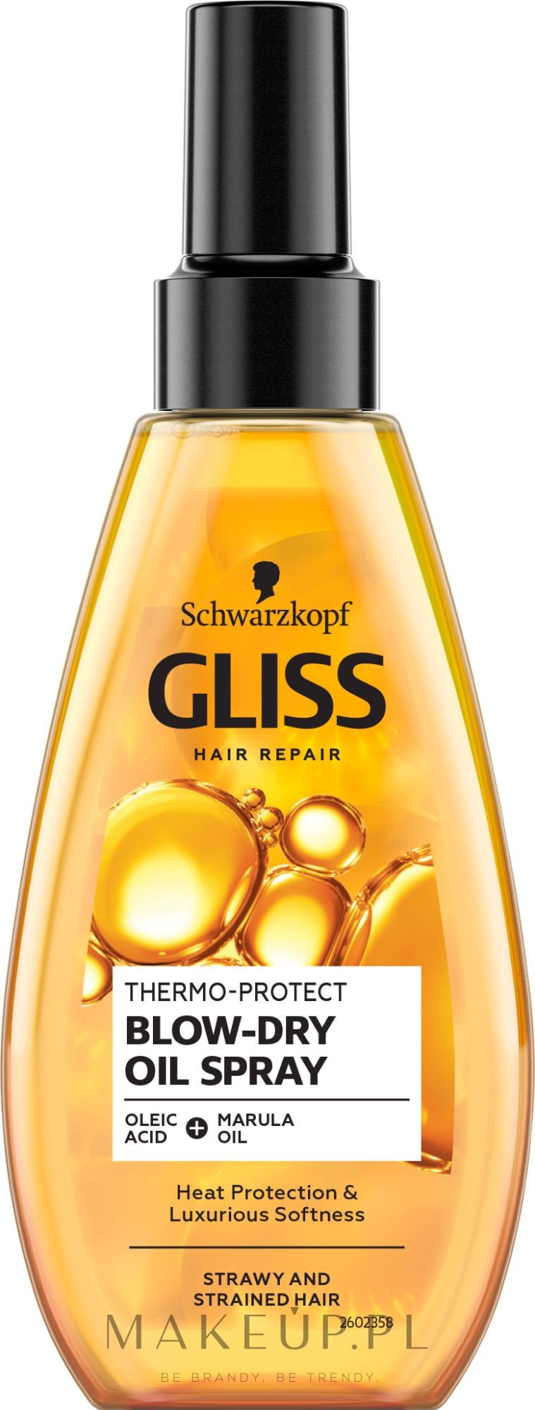 gliss kur thermo protect termoochronny olejek do włosów