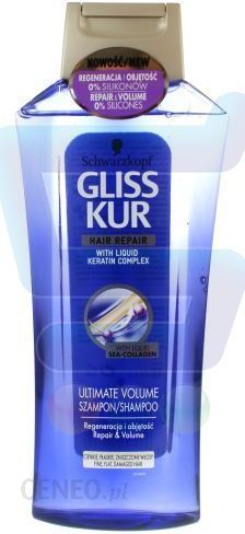 gliss kur ultimate volume szampon cena