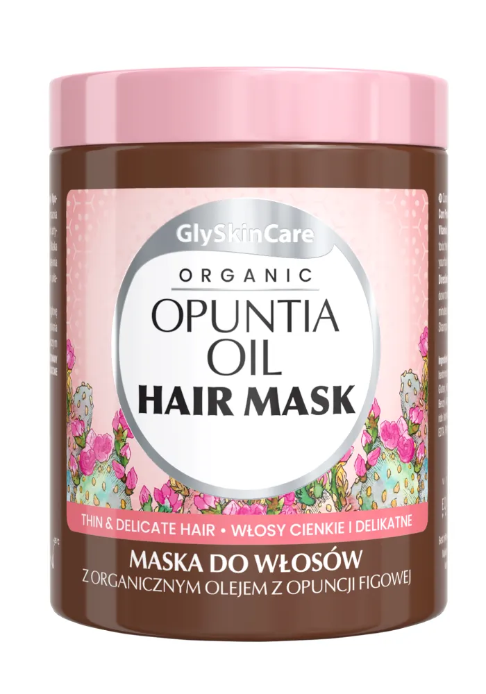 glyskincare odżywka do włosów z organicznym olejem z opuncji figowej