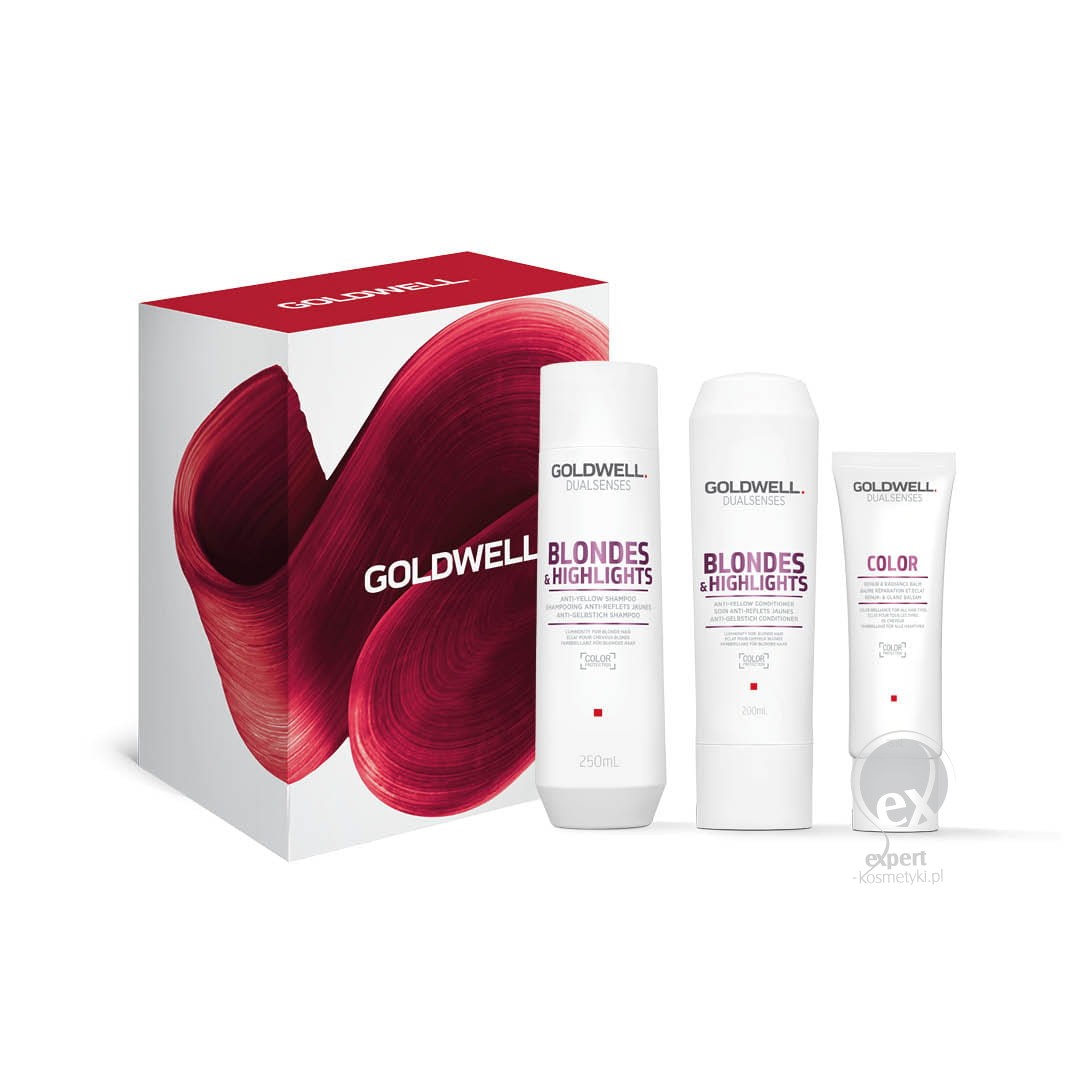 goldwell blondes szampon i odżywka