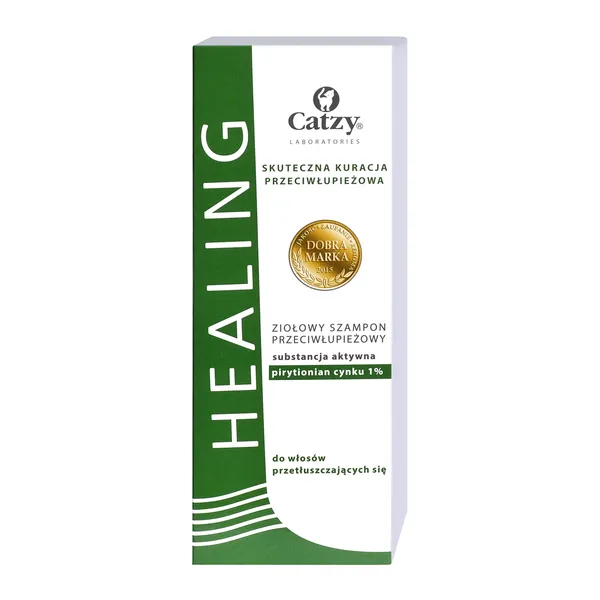 healing herbal ziołowy szampon przeciwłupieżowy do włosów przetłuszczających się