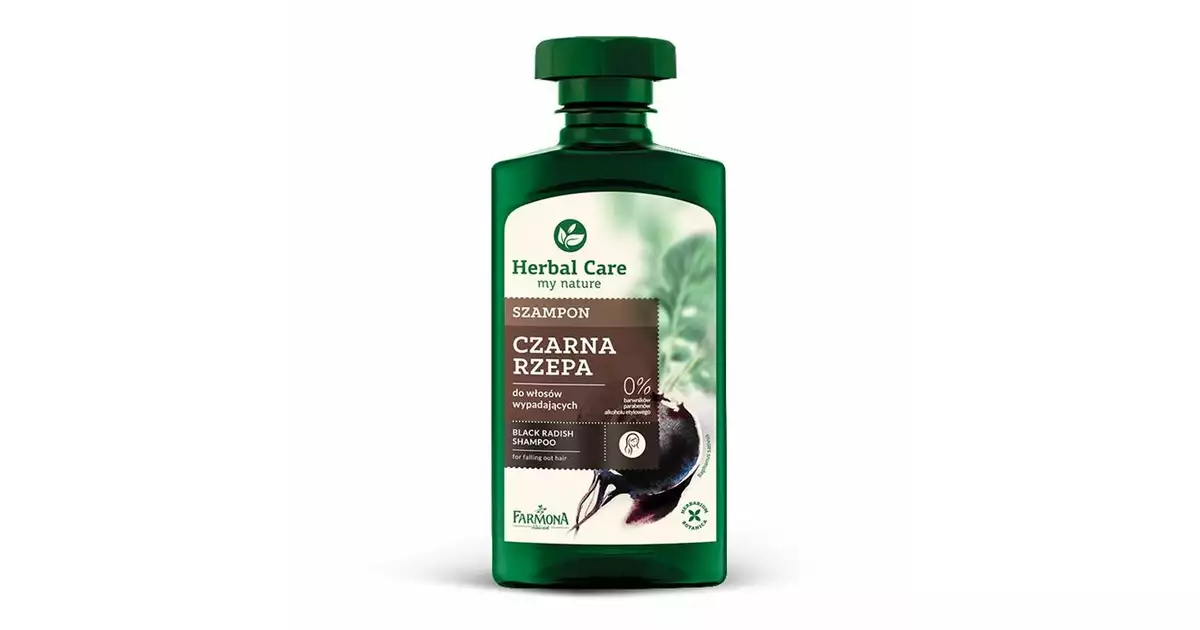 herbal care my nature czarna rzepa szampon