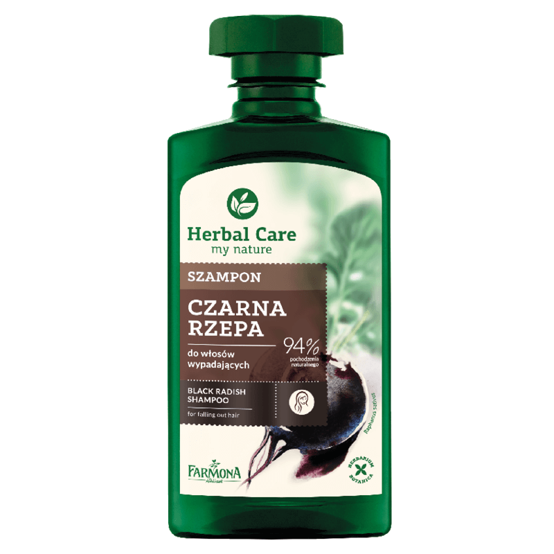 herbal care szampon czarna rzepa