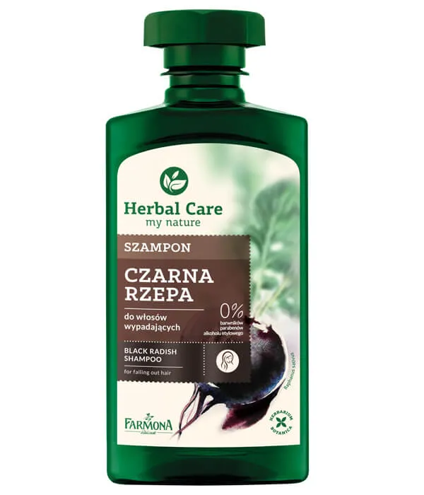 herbal care szampon do włosów dziegieć