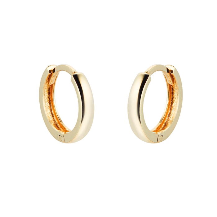 huggie earrings gold uk